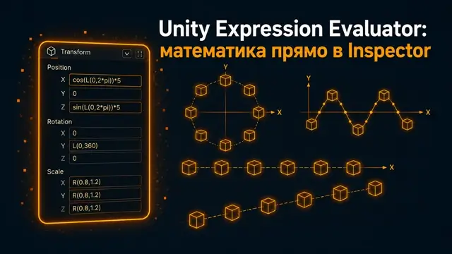 Unity Expression Evaluator: математика прямо в Inspector